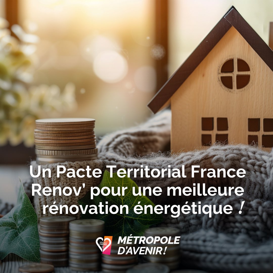 metrop_davenir's tweet photo. @sachabriand @Toulouse @juliepharamond @HdeLagoutine @JJBolzan [#ConseilTM] Nous poursuivons notre engagement pour l’amélioration de l’habitat avec le Pacte Territorial France Rénov’ qui permet d’accompagner tous les ménages, avec des solutions pour la rénovation énergétique &amp; la lutte contre les passoires thermiques. https://t.co/wIjHjRMcsD