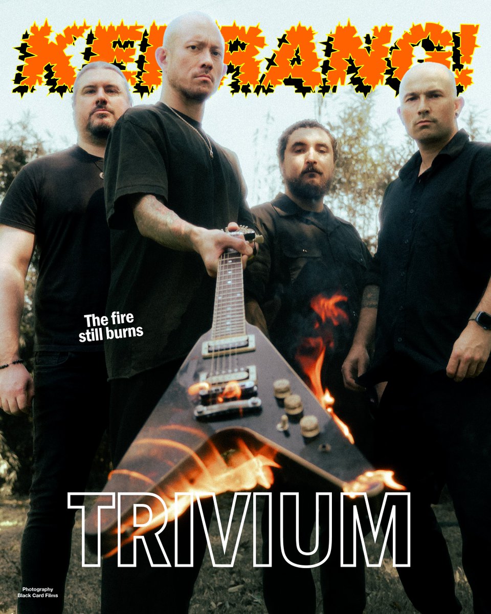 Roadrunner_UK's tweet photo. Celebrating next year's The Poisoned Ascendancy tour with @bfmvofficial, check out the latest @KerrangMagazine Cover Story featuring @TriviumOfficial 🔥

Read the full interview now - https://t.co/foSY0mRXuE https://t.co/GpMu9Sppvv