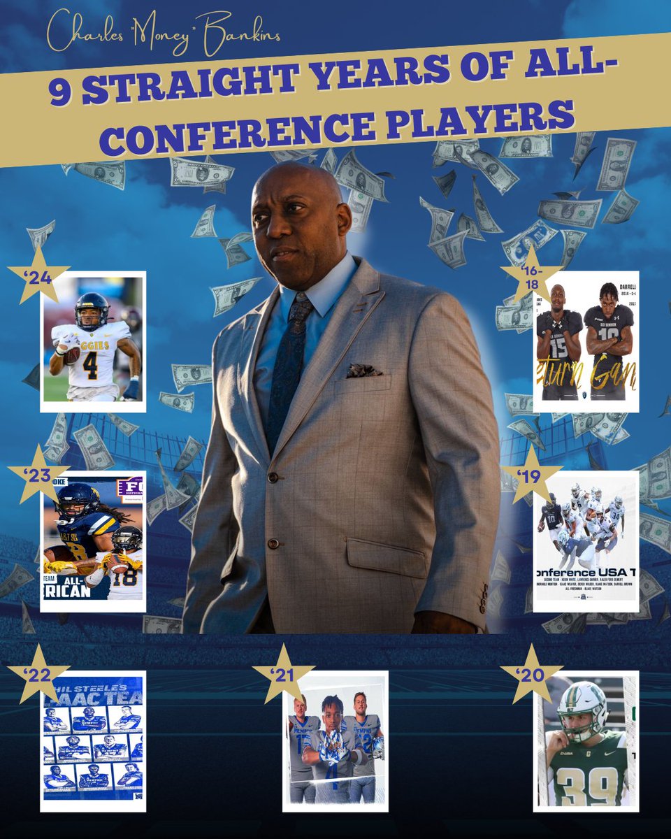 FBCoachBankins's tweet photo. I want to thank all the players that have allowed me to coach them 2 BE Great. Greatness has to be sharpened. If you are that dawg, I want to help you be the best. Why stop at 9??? Proud of all the guys that have taken it this far. We ain't done yet. #4BEs #StarsBeStars https://t.co/7CtVmjDyPm