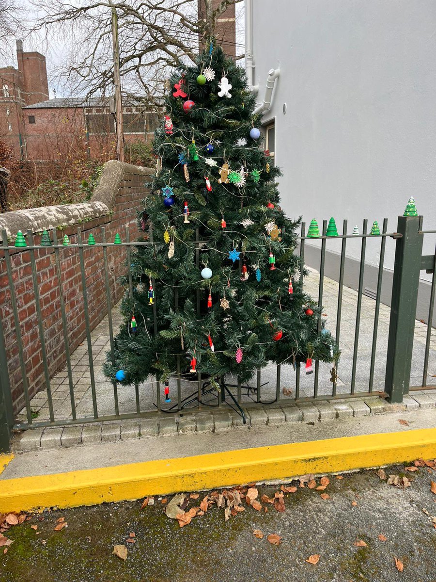 CurraghFrc's tweet image. A huge thank you to @curragh_cc , as a group of their students undertook designing and decorating Christmas decorations for our outdoor Christmas tree. 
All the decorations look fantastic!