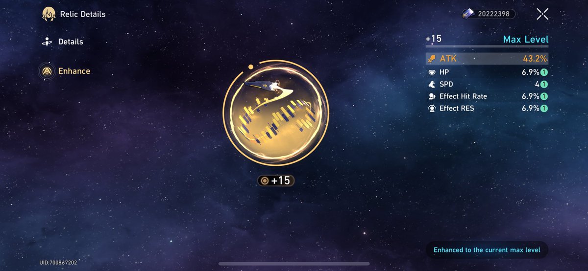 zyzella's tweet photo. Peculiar stat rolls, must be a sign from above 🧿 https://t.co/OQIFrbIbLJ