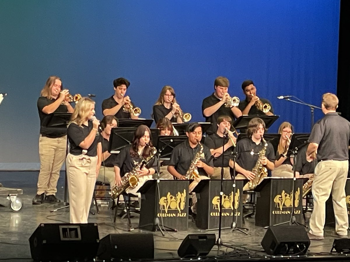 kkallhoff's tweet photo. Wow! What a performance by the @CullmanBand (Jazz) this morning. So much talent @CullmanCats @BOECullmanCity @ALlovesPS https://t.co/SAHK6TLni4