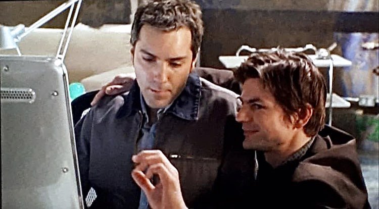 QAFShowtime's tweet photo. 3.1. Great episode of S4 #QueerAsFolk with some classic #BrianKinney lines expertly delivered by #GaleHarold to his friend and new Kinnetik employee Accountant #TedSchmidt. Can you remember any of these outrageously perfect lines?
Hope everyone is having a good week. ✌️🎄🫶 https://t.co/cxjivdSLz8