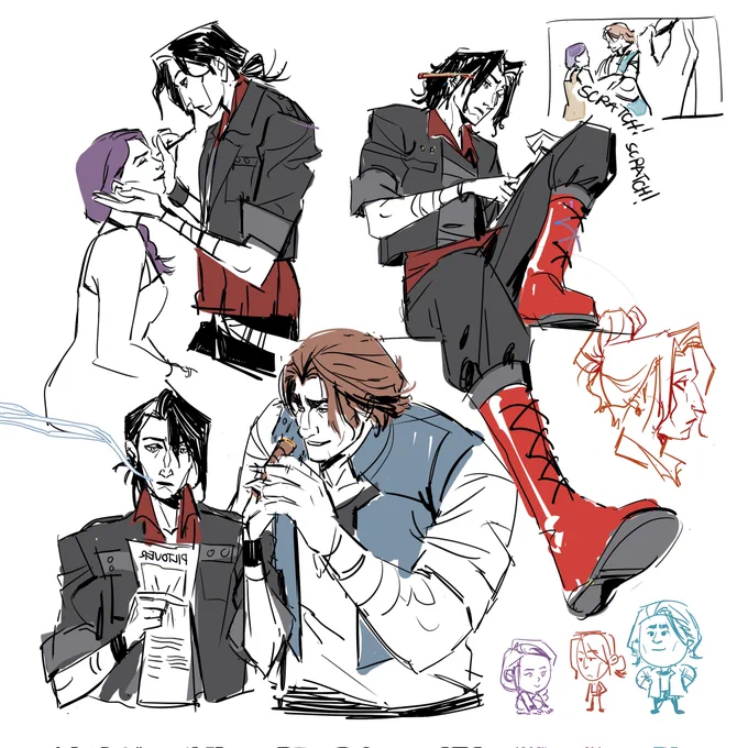 art book content driving me insane... #ZaunDads 