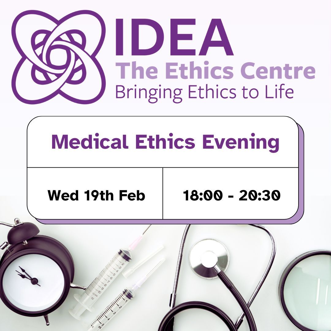 Due to the popularity of our Autumn Medical Ethics Evening, we are holding another one on 19th Feb 2025, where we will be discussing current medical issues &amp; their ethical implications. For more information &amp; to book tickets visit buff.ly/3ZNUUff
