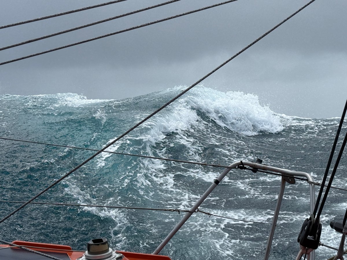 Charlie Dalin leads the Vendée Globe into the Pacific, while sailors further back struggle with fierce conditions. Violette Dorange battles exhaustion and damaged sails, Conrad Colman faces broken equipment, and others fight tough winds and repairs. 🛠️ Meanwhile, the front