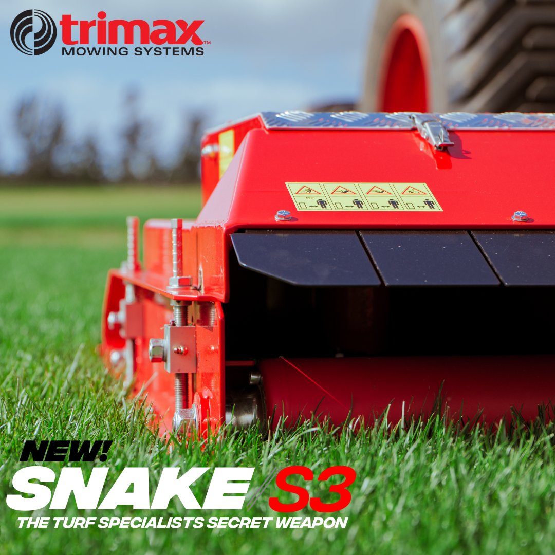 TrimaxMowers's tweet image. The NEW Snake S3 is now fitted with the Titan bearing. What does this mean? Our Titan bearing is a zero-daily maintenance solution with incredible durability - now covered under our 3-Year Warranty!

Learn more about the NEW Snake S3: trimaxmowers.co/3D2z1jz
#PoweringPerformance