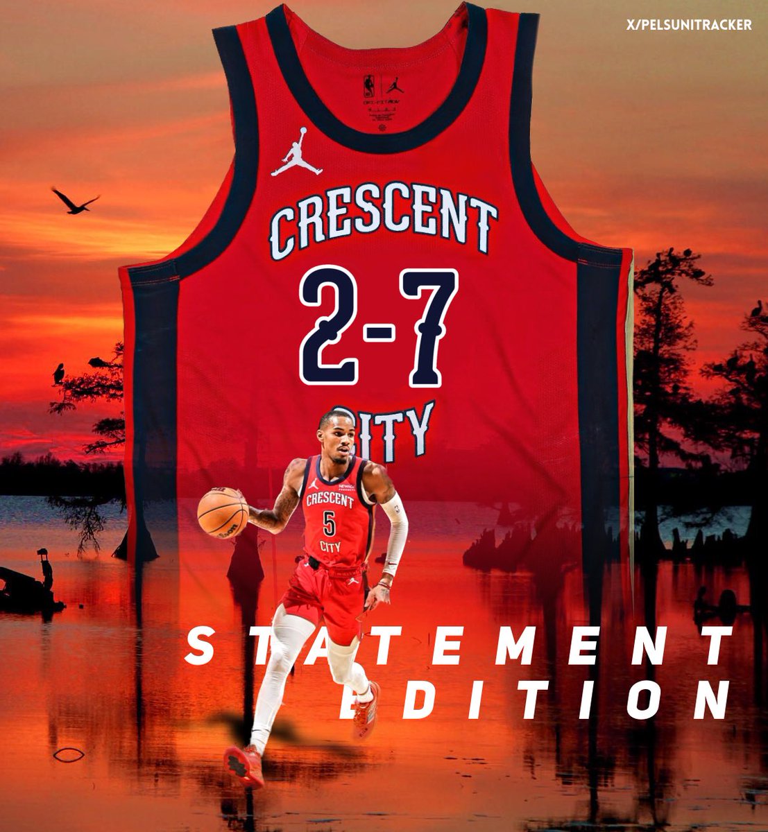 🚨ITS GAMEDAY🚨

After a much needed break, the Pelicans are back at it against the Kings at home today. They’ll be wearing their Red Statement Edition jerseys @ 7:00 PM CST.

Note: Pelicans went 6-0 against the Kings last season.