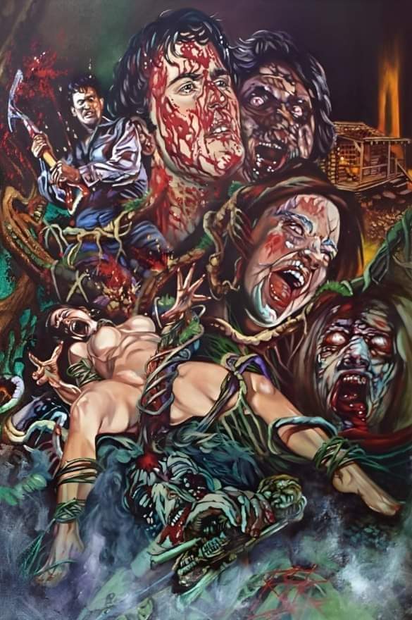 Sweet artwork from Rick Melton. 

The Evil Dead (1981)