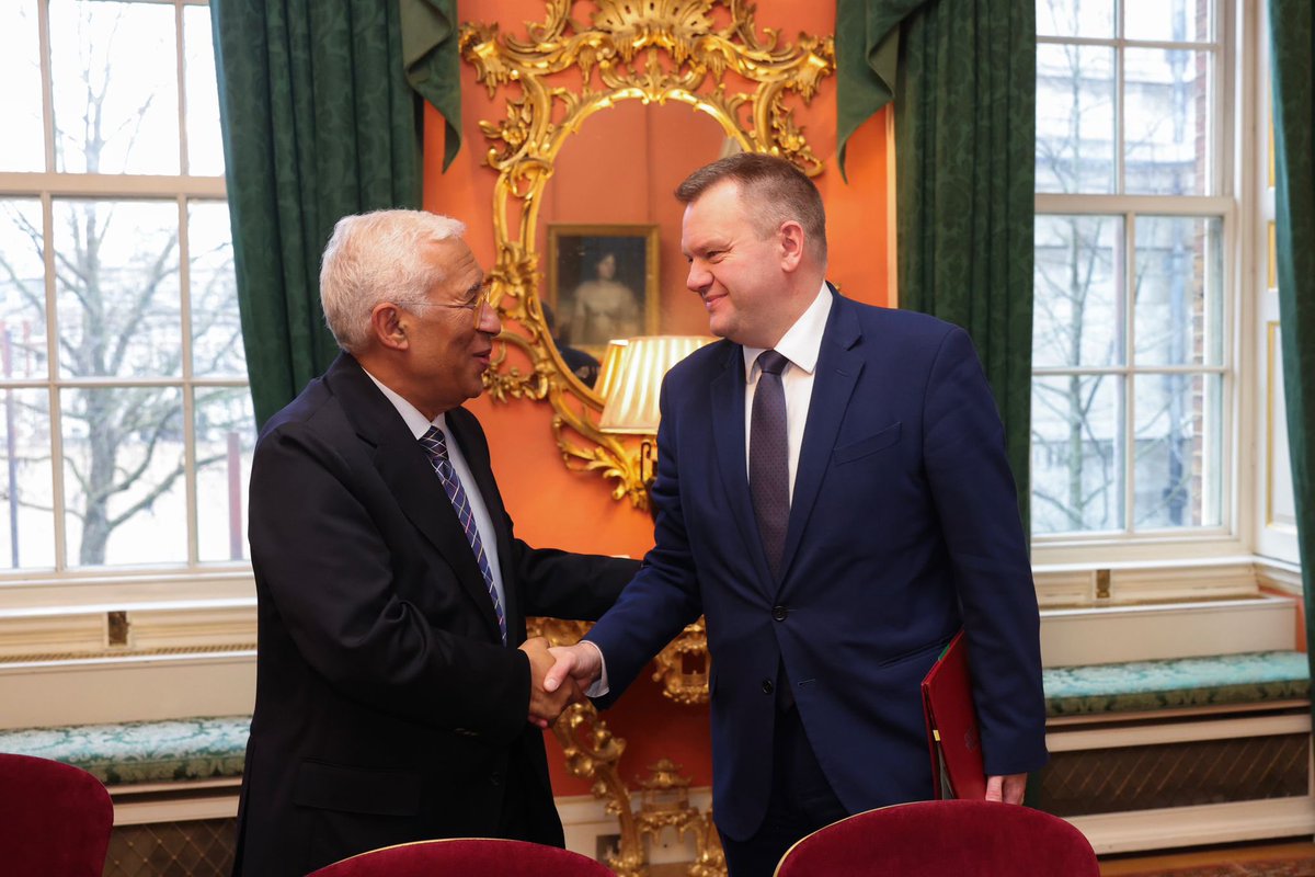 It was a pleasure to meet António Costa, President of the European Council, with <a href="/Keir_Starmer/">Keir Starmer</a> at Downing Street this afternoon. 

We affirmed our commitment to strengthen the relationship between the UK and EU, to help deliver real benefits for all our people.