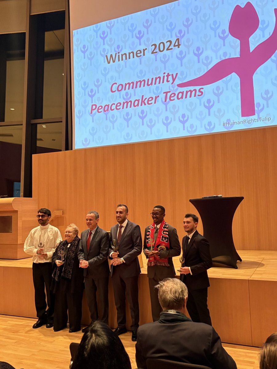 FLD Global Advocacy (@fldbrussels) on Twitter photo Courageous human rights defenders from around the world being honoured today in The Hague with the Tulip Human Rights Award of the <a href="/DutchMFA/">Dutch Ministry of Foreign Affairs 🇳🇱</a> 🇳🇱
Great to see governments recognise the crucial work done by human rights defenders in challenging times 🏆 Courageous human rights defenders from around the world being honoured today in The Hague with the Tulip Human Rights Award of the <a href="/DutchMFA/">Dutch Ministry of Foreign Affairs 🇳🇱</a> 🇳🇱
Great to see governments recognise the crucial work done by human rights defenders in challenging times 🏆