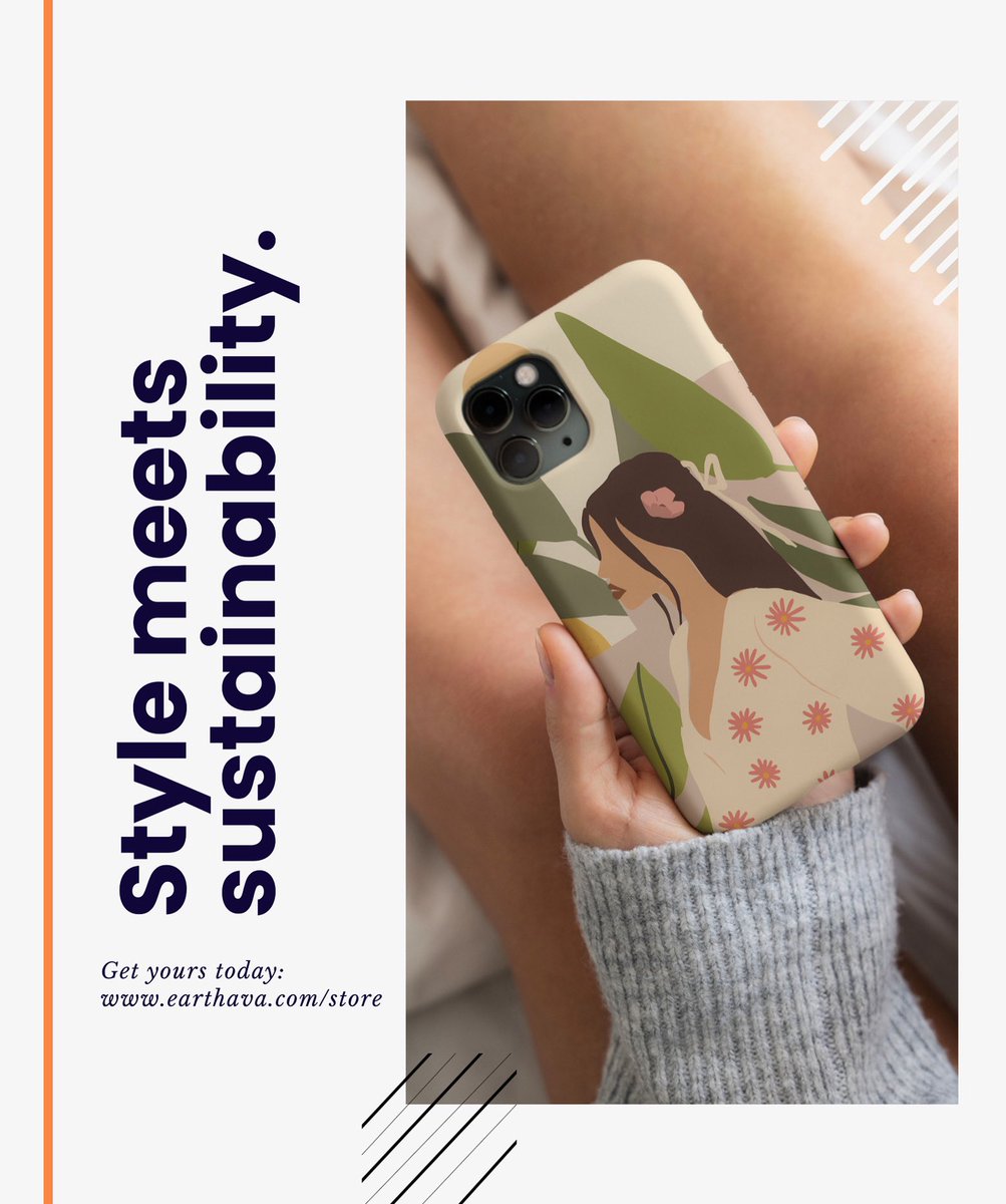 ItsEarthava's tweet image. Elevate your phone's aesthetic with our Earthava eco-friendly phone case. Not only does it protect your device, but it also supports a greener planet. Make a statement with your choice! 🌿✨ #EcoChic #PhoneCase #Earthava

Shop today: earthava.com/store