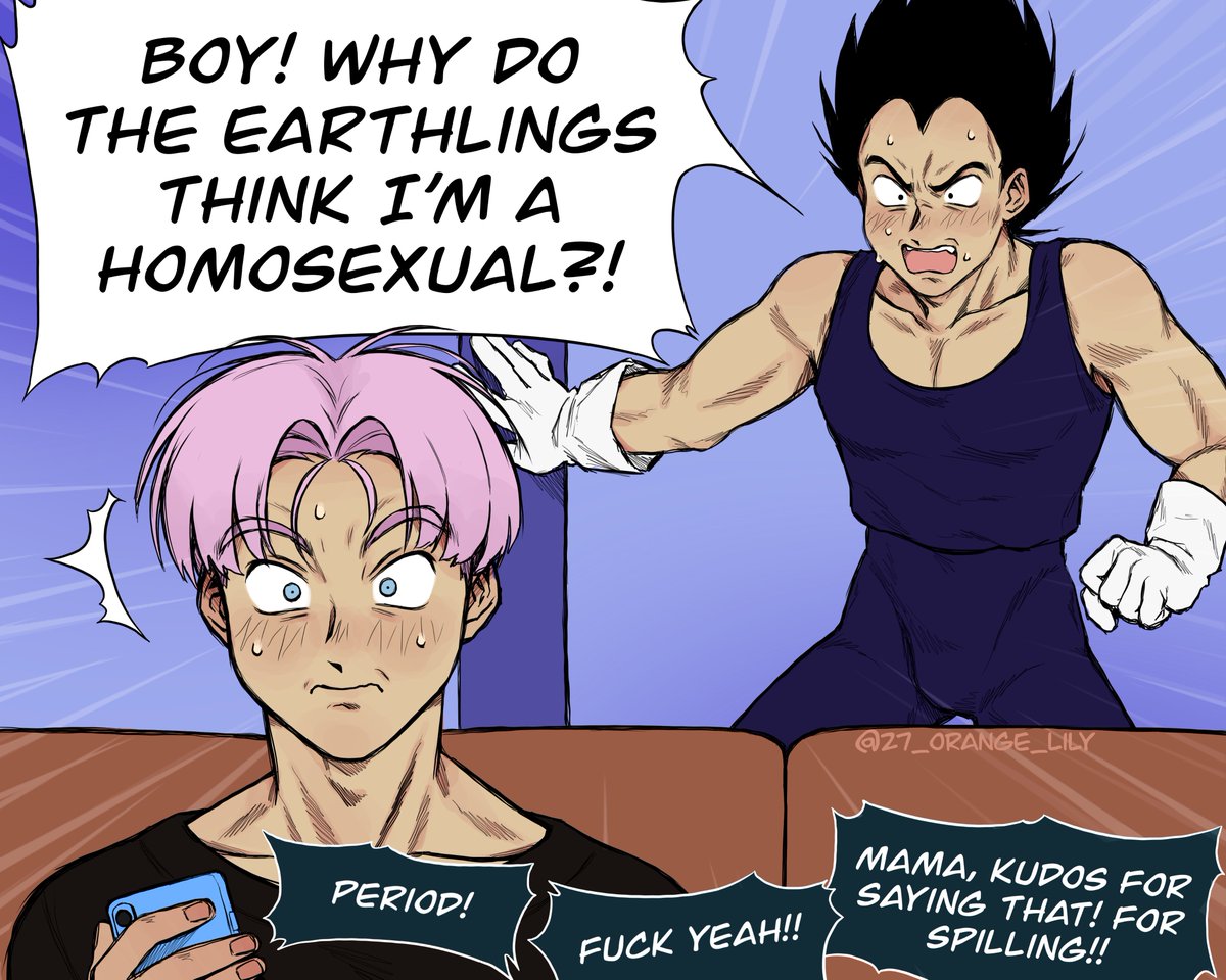The Vegeta Pride comic LMAOOO
when I woke up in the morning and I saw the numbers I thought I was going crazy