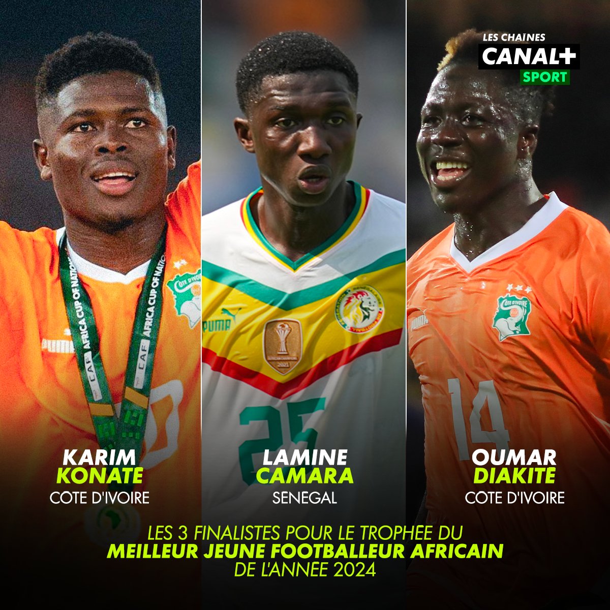 cplussportafr's tweet photo. #CAFAWARDS 🏆️ : Qui est votre ultime favori pour cette distinction ? https://t.co/tvGkVR6auk
