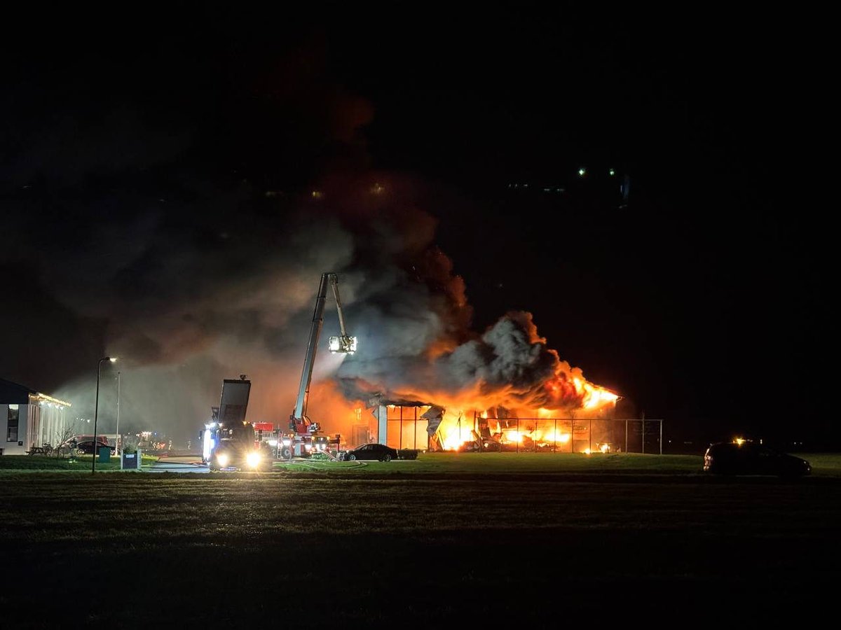 Grote Brand in Transportbedrijf in Ie