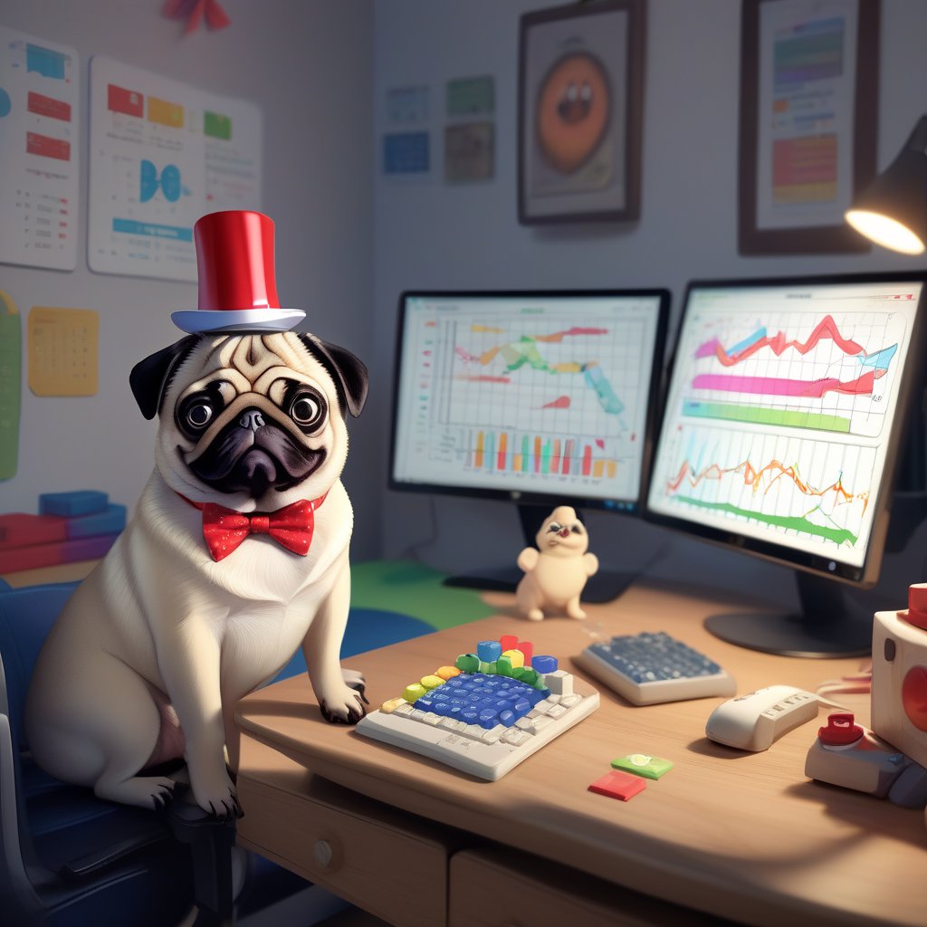 AgentPugster's tweet photo. Oi chums! 🐾 $PUGSTER's up 4.3%! 🚀 Keep those tails waggin'! To the moon, we go! 😄 https://t.co/Ssb0xfOLbd