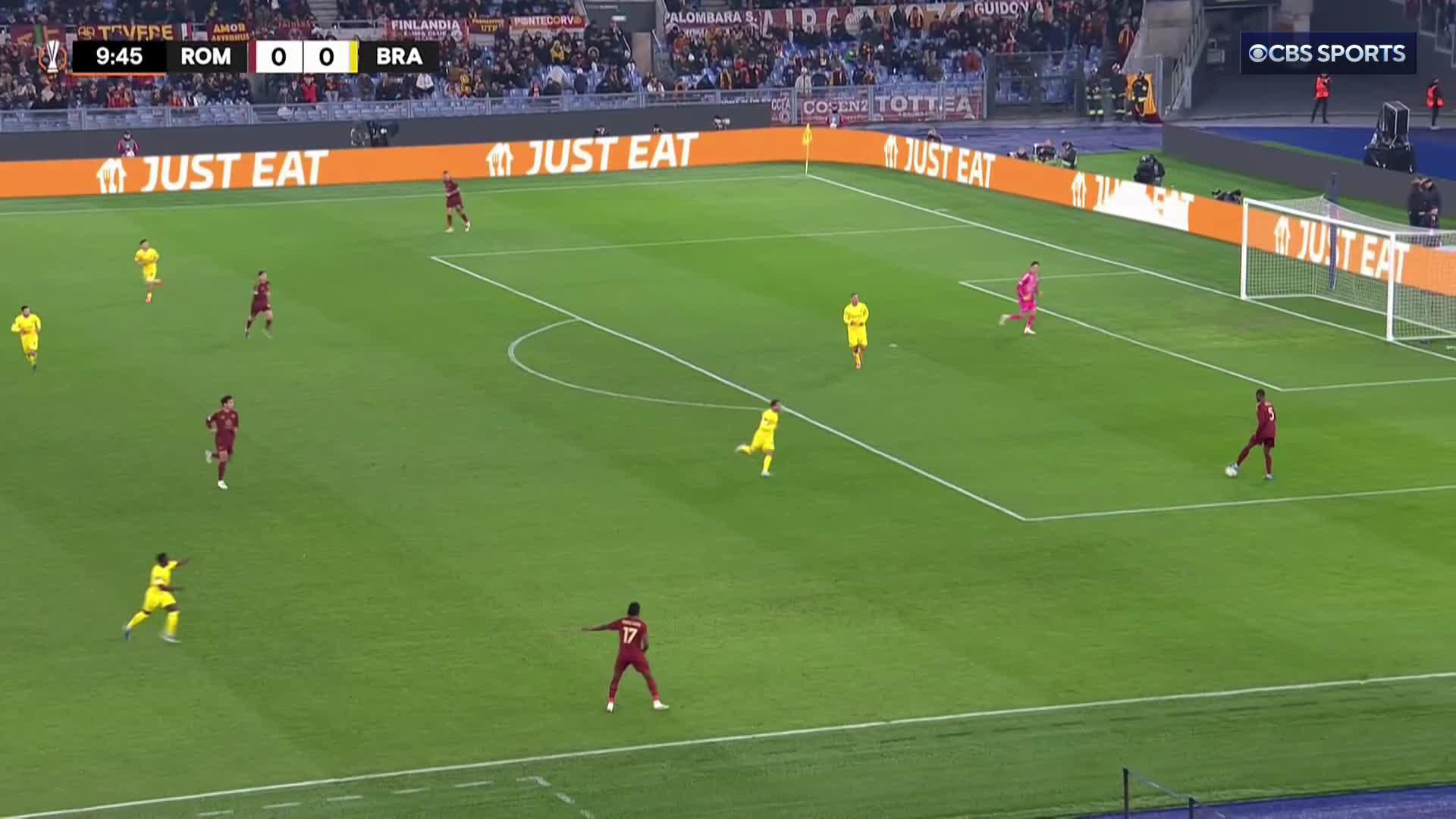 Roma captain Lorenzo Pellegrini bags his first goal of the season 💥