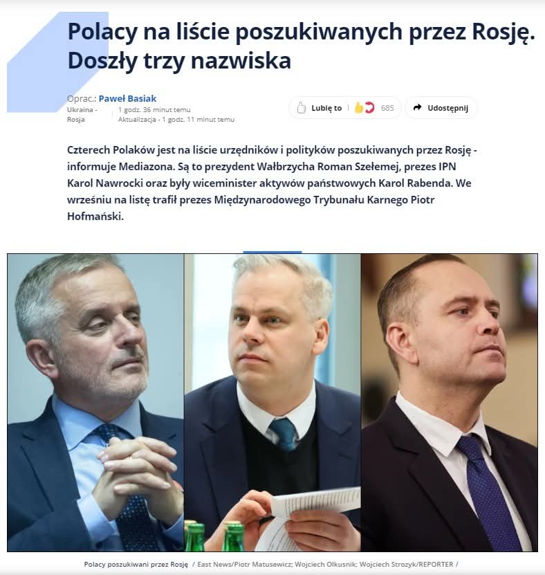Za obalanie sowieckich pomników <a href="/NawrockiKn/">Karol Nawrocki</a> jest poszukiwany przez Putina 🤬. Siemoniak powiedział, że będzie sprawdzał przez służby <a href="/Nawrocki25/">#Nawrocki2025</a> (tak kandydat na prezydenta będzie w jakimś sensie inwigilowany 🤨 w trakcie kampanii). A teraz jeszcze #Kłamczyk🤦‍♂️
#Nawrocki2025