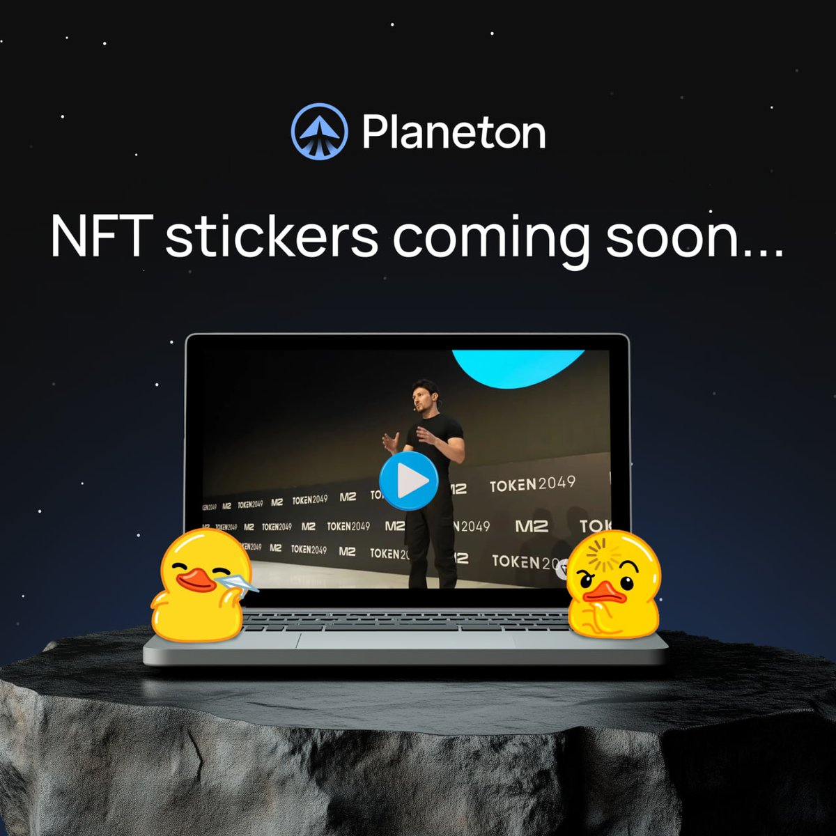 NFT Stickers in Telegram — Coming Soon!

The TON team has announced the upcoming launch of NFT stickers in Telegram. According to the plan, this should happen with the December update.

We’re not a news channel, but this news feels like it’s about us... 👀