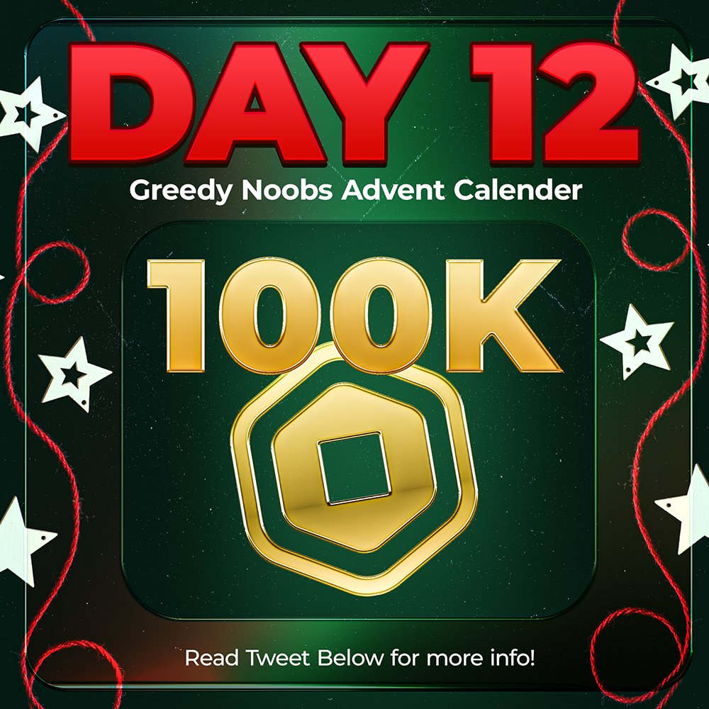 Greedy Noobs tweet media