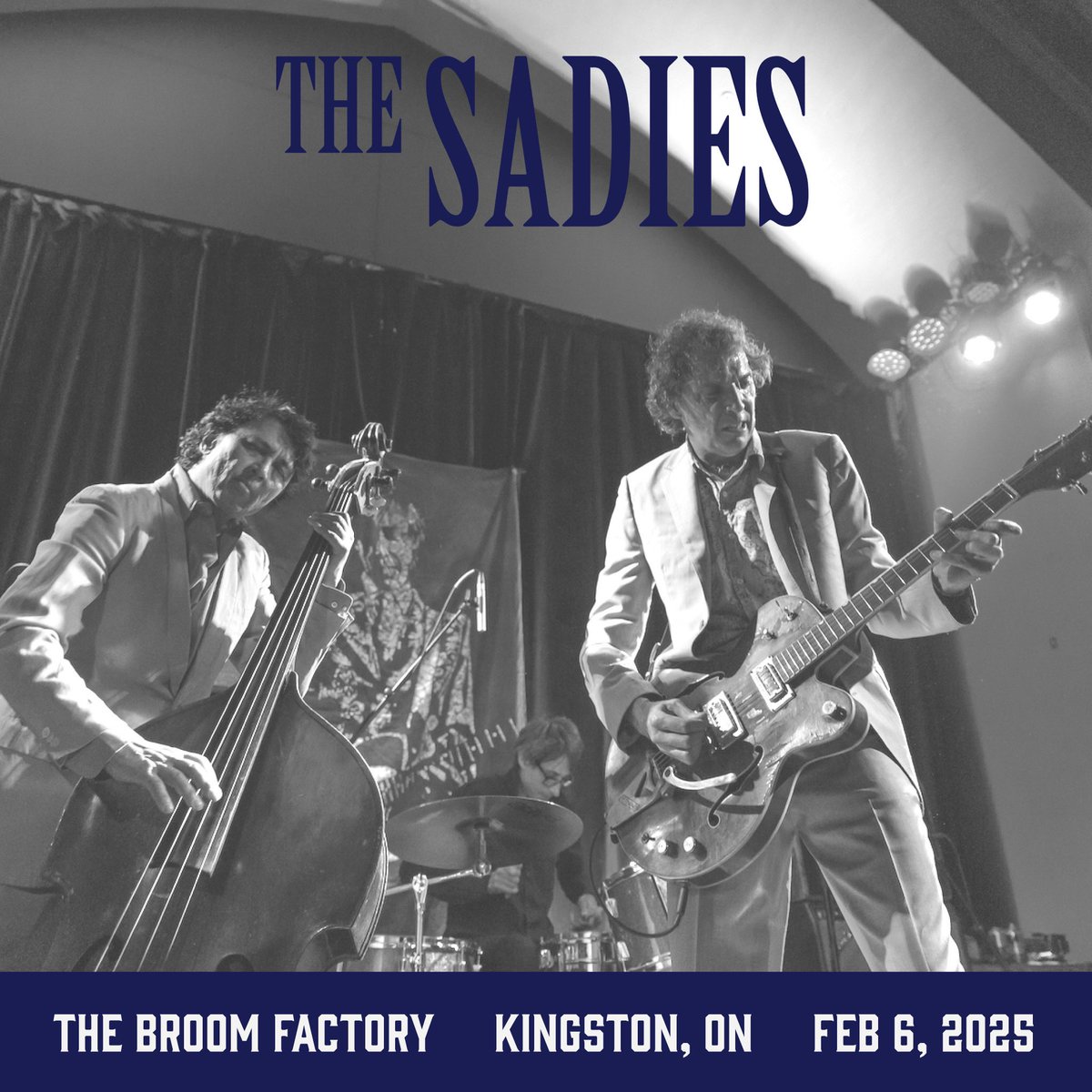 FlyingVirg (@flyingvirg) on Twitter photo Just Announced! <a href="/TheSadies/">The Sadies</a> are coming to The Broom Factory Kingston Feb 6th. Tickets on sale now! flyingvconcerts.com Just Announced! <a href="/TheSadies/">The Sadies</a> are coming to The Broom Factory Kingston Feb 6th. Tickets on sale now! flyingvconcerts.com