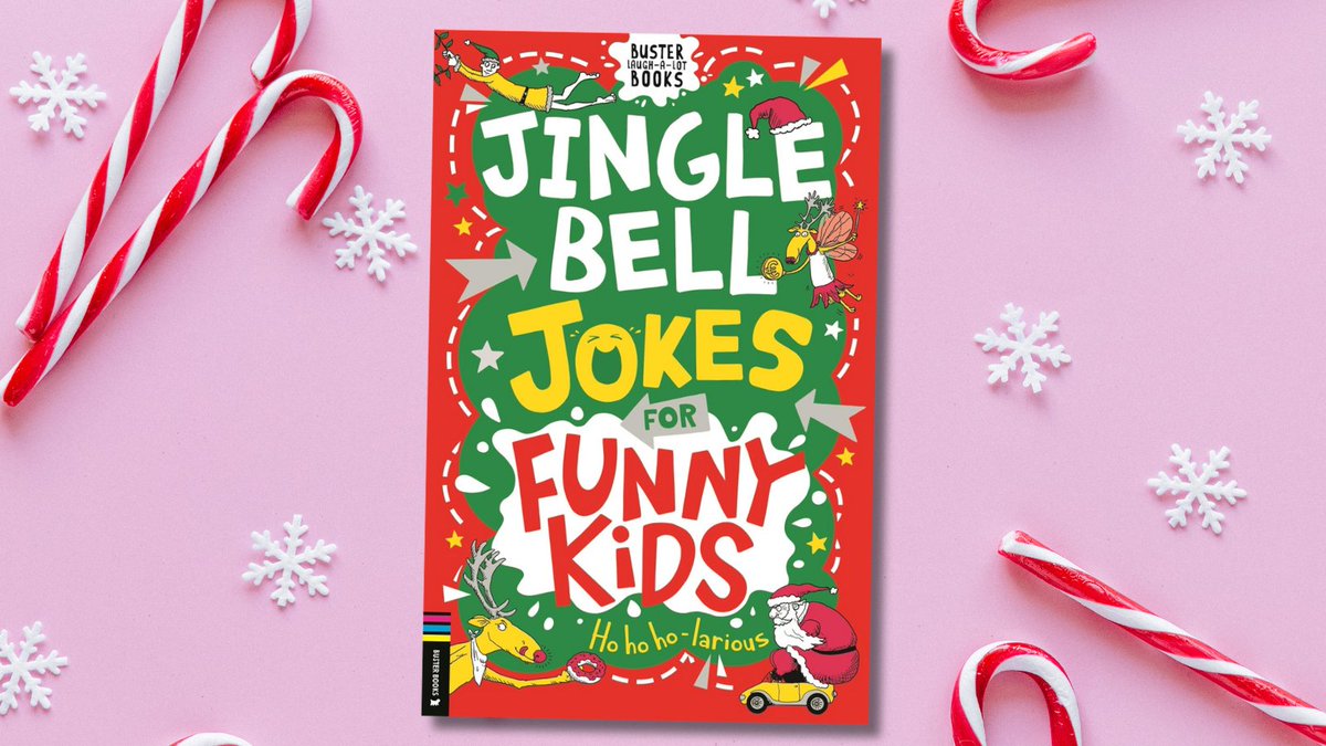 Prepare to laugh your Christmas socks off with this super-silly collection of very merry gags! 😂

This funny &amp; festive book is packed with over 300 jokes, plus hilarious illustrations by artist Andrew Pinder.

#JingleBellJokesForFunnyKids is out now 🎁 ow.ly/rbk650UamKb