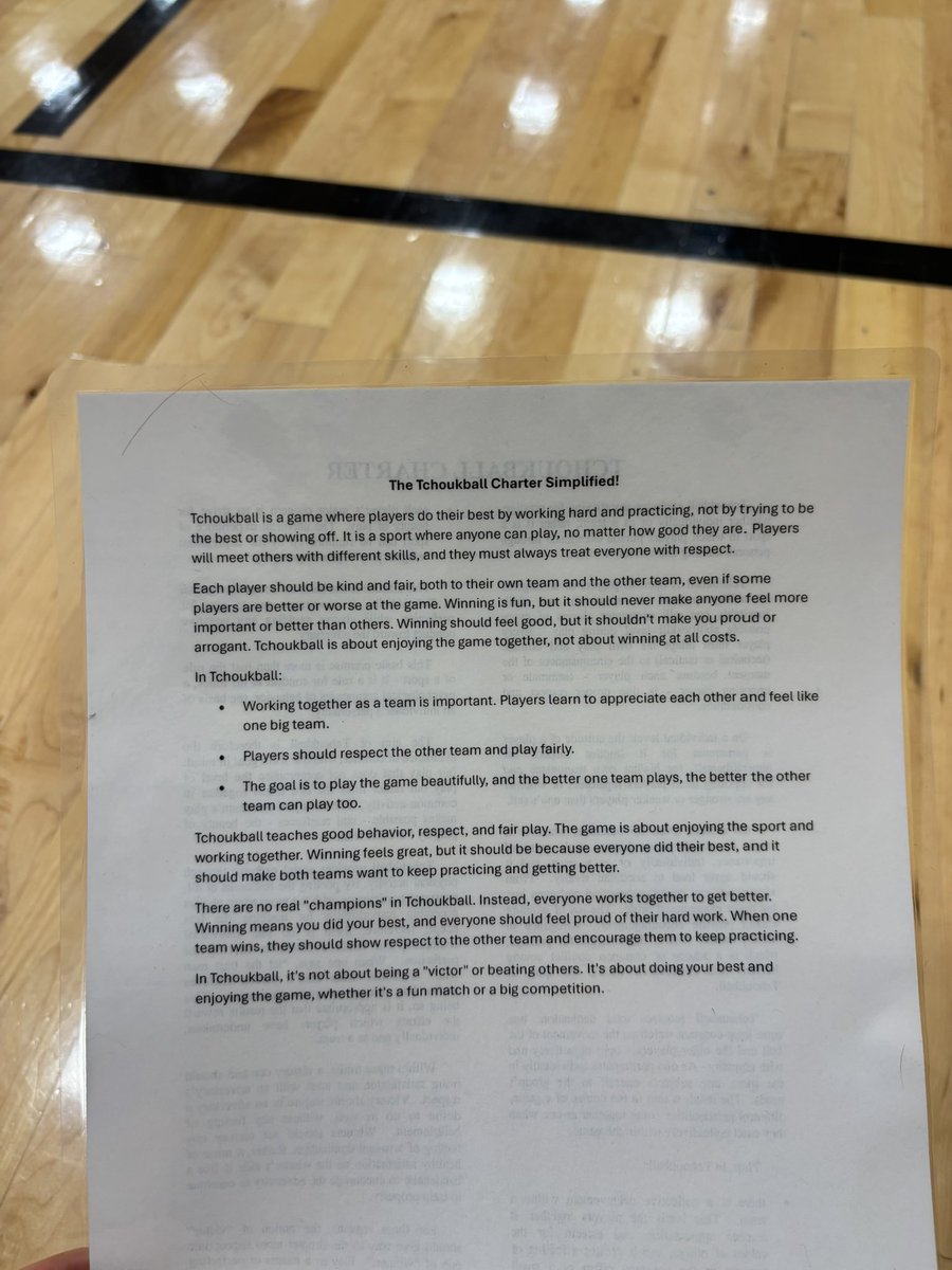 LeahWPE's tweet photo. Crushed it! Differentiated reading Tchoukball charter and cardio run! #learnbps @SimleMiddle @BismarckSchools @NDSHAPE https://t.co/QCGB2feEkZ