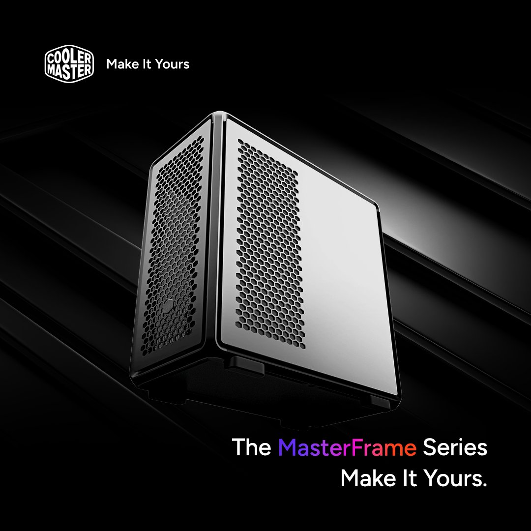 CoolerMasterME's tweet image. رحبوا معنا بسلسلة #MasterFrame الجديدة كلياً، والتي صُممت لتوفير ميزة التخصيص المطلق وتجربة بناء سلسة للغاية. بفضل الواجهة القابلة للتبديل والتصميم متعدد الاستخدامات، إستكشف معياراً جديداً للتعديل على الحاسب الشخصي. 🪛

لمزيد من المعلومات: linkto.cm/masterframe_tw
