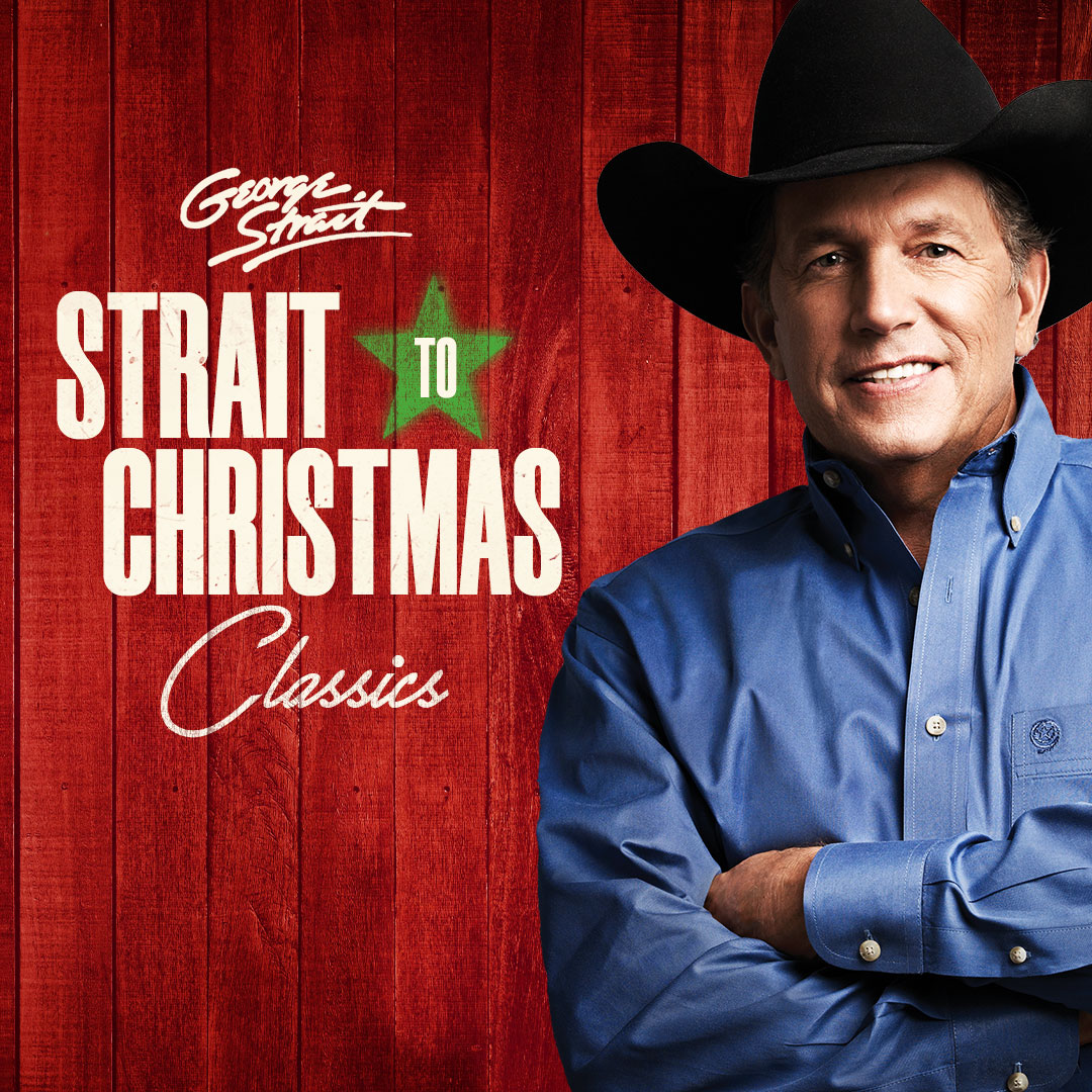 GeorgeStrait's tweet photo. Get into the holiday spirit with #StraitToChristmas: Classics, featuring George’s most beloved Christmas songs! 🎄🎶

Listen here: https://t.co/24udz0GBKj https://t.co/RkQrn3QF9r