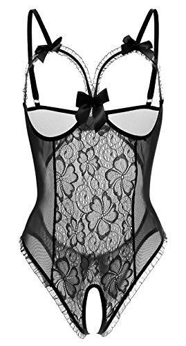 Phantasm_Piper's tweet photo. I just received AIBINGGE Lingerie for Women Sexy Teddy One-Piece Lace Babydoll Bodysuit Nightie Plus Size - XX-Large - Black from Anonymous via Throne. Thank you! https://t.co/unQXAPSfVY #Wishlist #Throne https://t.co/PNC4WU8oES