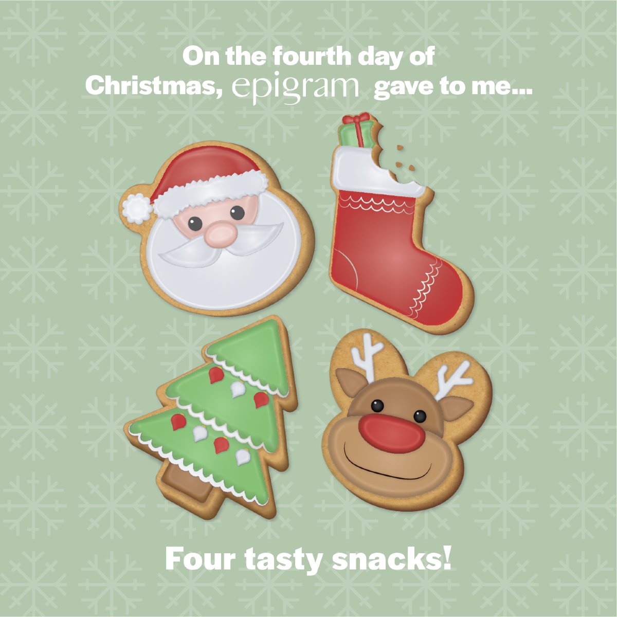 Epigramcreative's tweet photo. On the fourth day of Christmas...

https://t.co/L51uy8SdBr

#DesignAgency #CreativeDesign #DigitalDesign #BrandDesign #InteractiveDesign #GraphicDesign https://t.co/l5K4LRdnnY