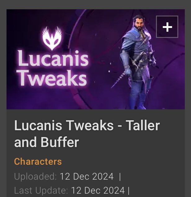 ilariodelamorte's tweet photo. You don’t deserve Lucanis if you can’t appreciate that he’s a short king. https://t.co/bHv1OIjKKR