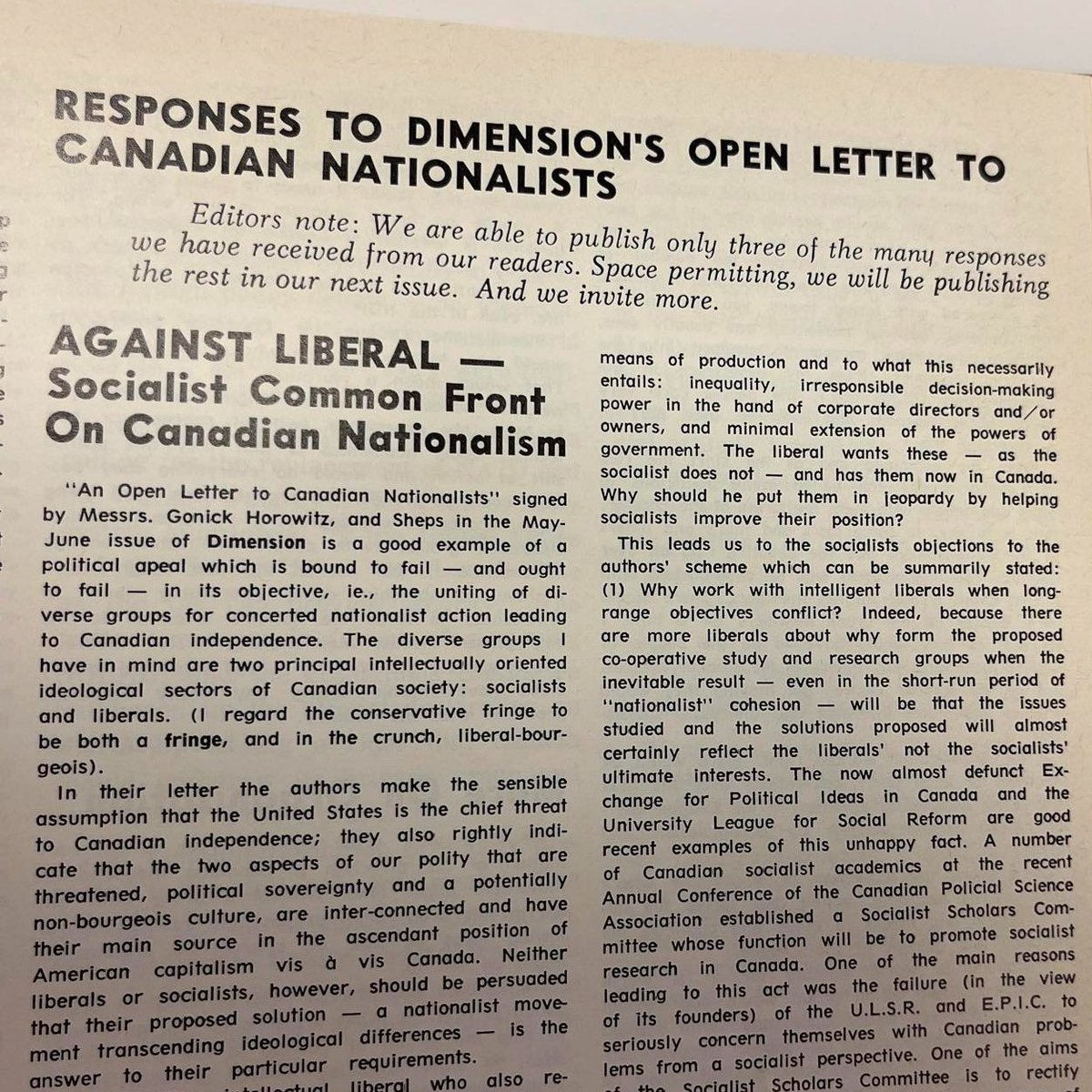 Luke Savage (@lukewsavage) on Twitter photo <a href="/CDN_Dimension/">Canadian Dimension</a> 4/Ed Broadbent, then a professor of political science at York responded in Dimension's next issue, arguing that socialists and liberals had distinct projects that would make any such effort both incoherent and impossible. <a href="/CDN_Dimension/">Canadian Dimension</a> 4/Ed Broadbent, then a professor of political science at York responded in Dimension's next issue, arguing that socialists and liberals had distinct projects that would make any such effort both incoherent and impossible.