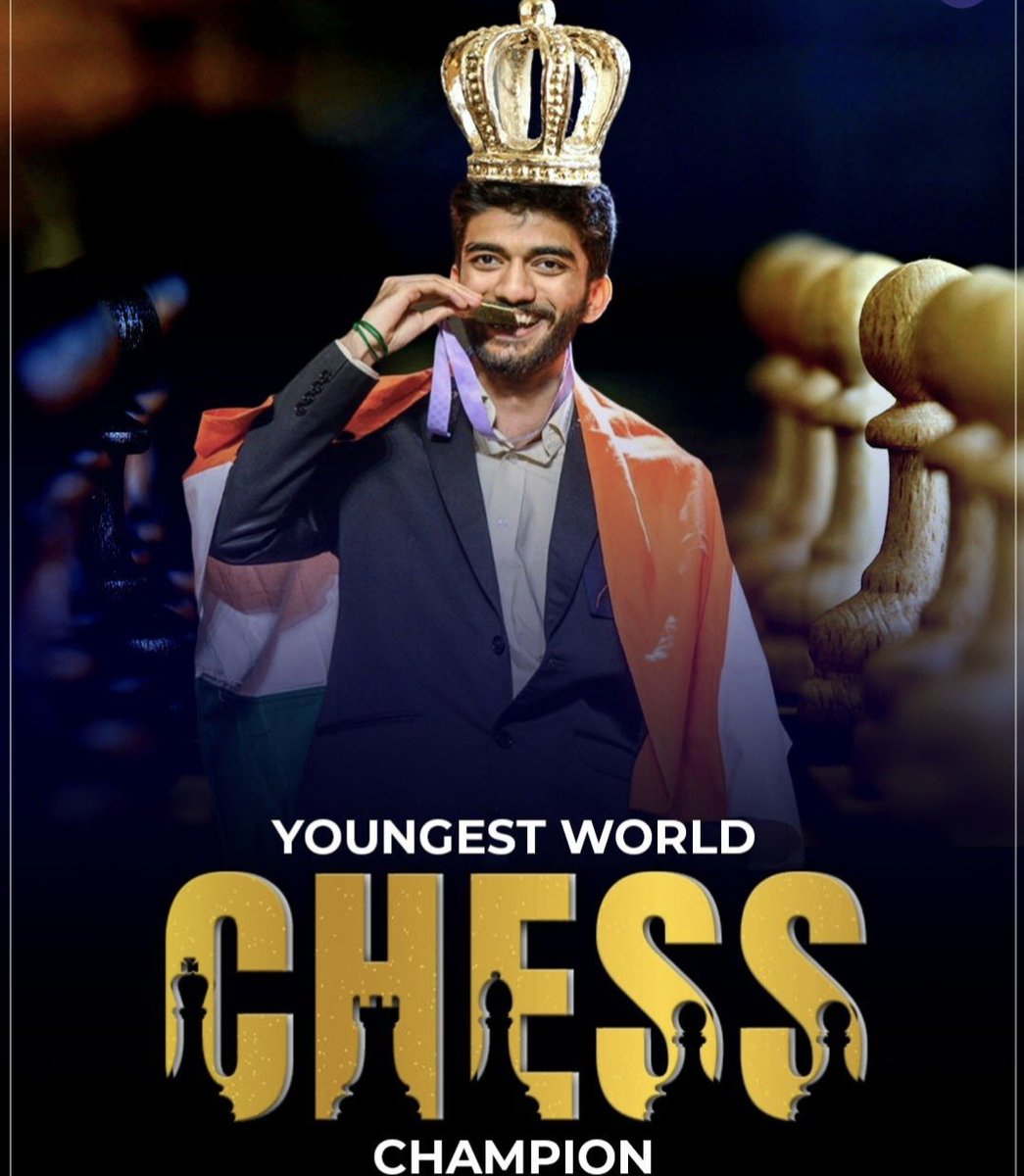 Gukesh D is the NEW World Chess Champion!
#GukeshDing
#worldchampion
#Chess #ChessChampionship #ChessChampion2024