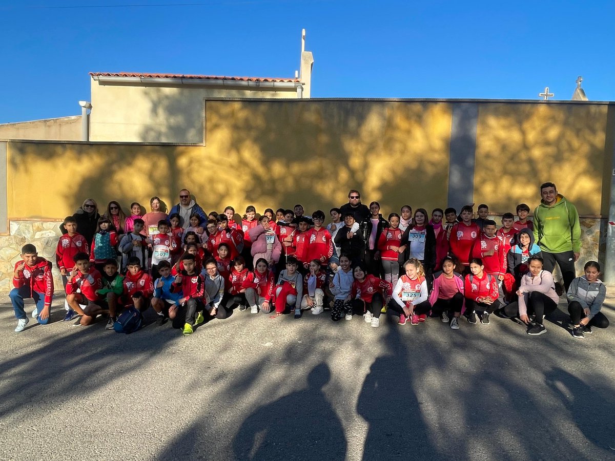 Hoy el cole ha participado en el Cross municipal de Alguazas, clasificable para la final regional. #deporteescolar