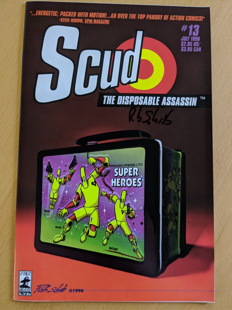 Scud The Disposable Assassin, issue 13 (1996) - Signed! - $8.00 ebay.com/itm/1755772719… #eBay via <a href="/eBay/">eBay</a>