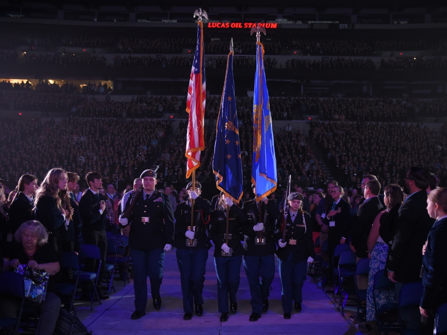NationalFFA's tweet image. Throwing it back to the unforgettable moments of the 97th National FFA Convention &amp;amp; Expo!🎉💙💛 

#TBT #FFA