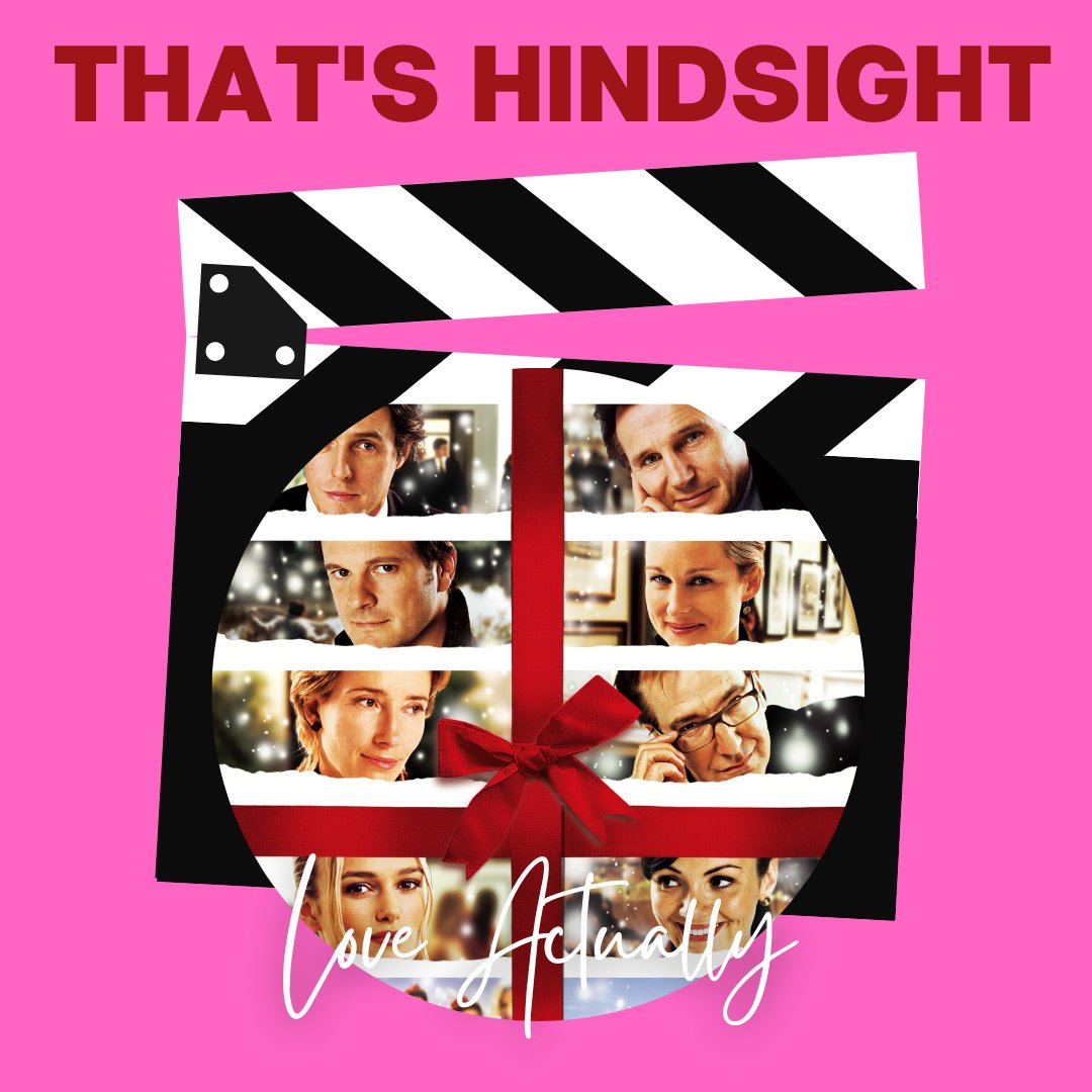 ThatsHindsight's tweet photo. Here at That's Hindsight we've a lot of love for Xmas, what better way to express that than by watching Love Actually!

Stop listening to Billy Mack, instead listen to us discuss inappropriate workplace behaviour, Mandela affected necklaces &amp; the defining eras of Hugh Grant! https://t.co/2X7HA4LNpi