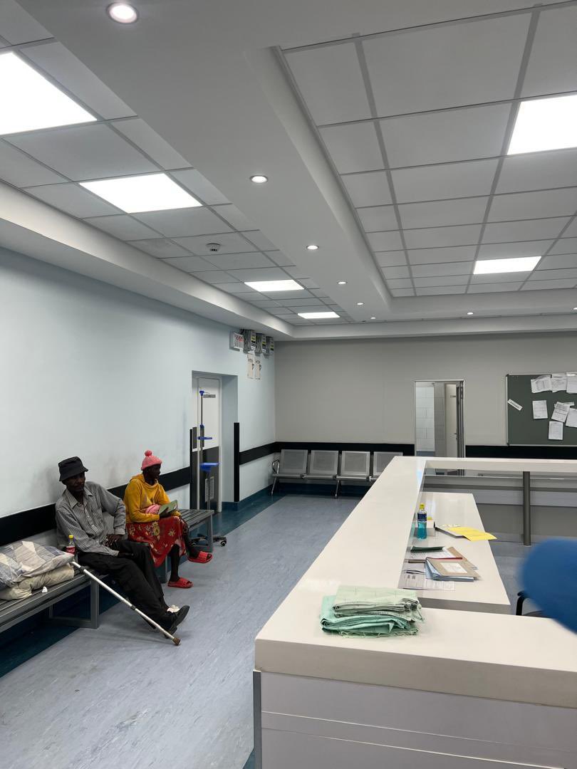 NShaningwa's tweet photo. No, the government has made N$40 million available to the Ministry of Works and Transport for the renovations at Katutura State Hospital. Katutura State hospital underwent through significant transformation, to enhance healthcare services for our People. See the below photos👇🏿👇🏿 https://t.co/bUiKiEWNA9