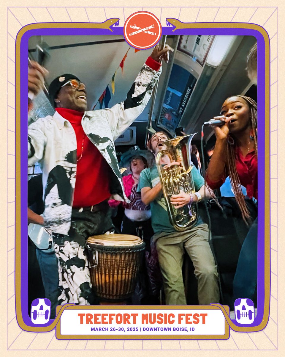 theafrosonics's tweet photo. It’s going off in March 💥 @treefortfest https://t.co/CfaIQ7aqMv