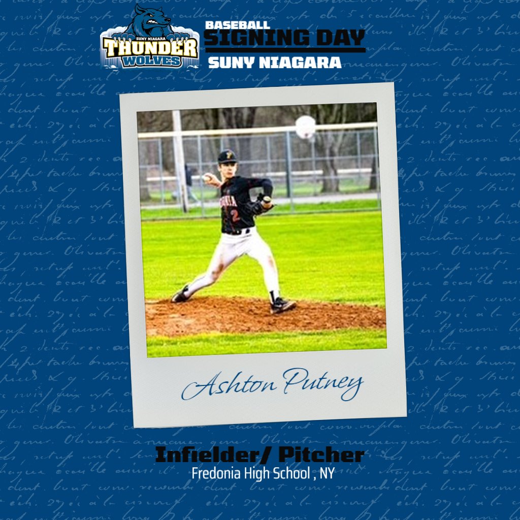 Welcome to SUNY Niagara Baseball, Ashton Putney!
<a href="/aputney11/">Ashton Putney</a> <a href="/NYStingers/">NY Stingers</a> <a href="/FredoniaHSathl1/">FHS Athletics</a>