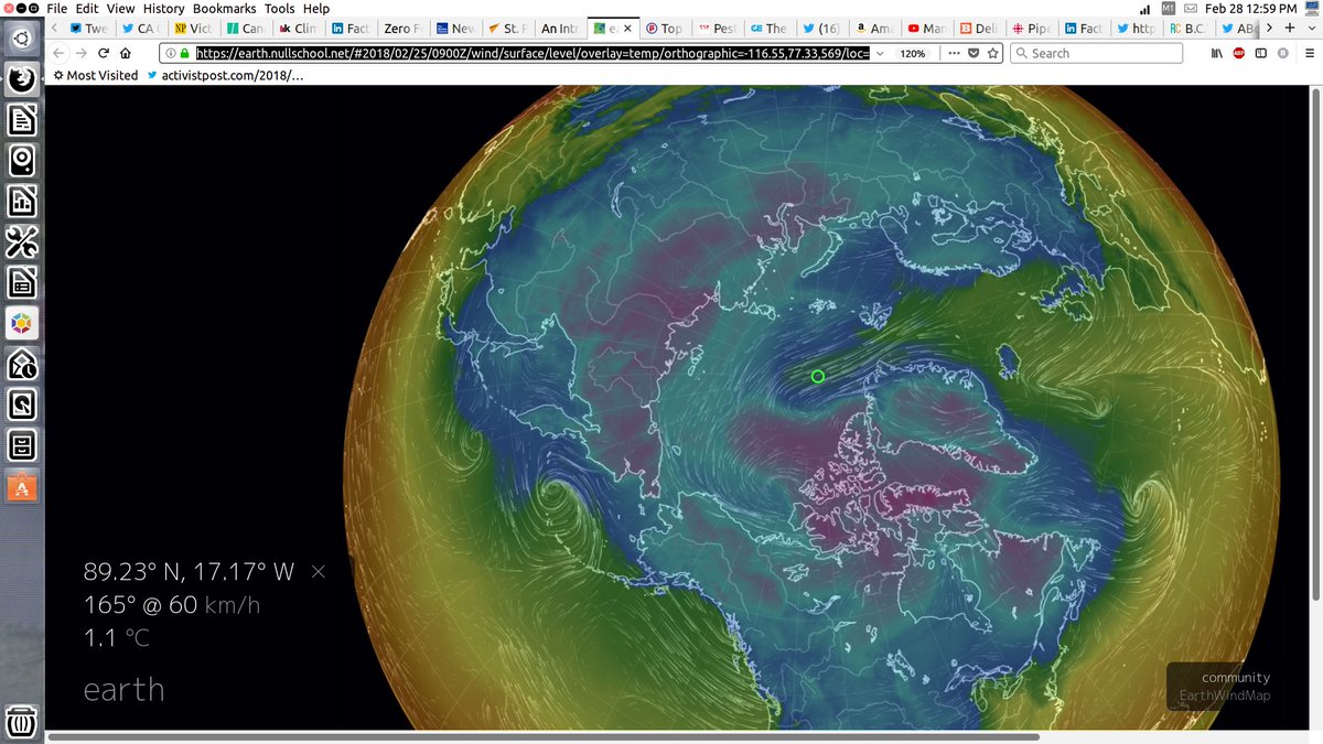 RegimeChangeBC's tweet photo. @ECOWARRIORSS Optimums,the muilti-century warming shifts are real and they are great, ice melts! Glacier retreat the growing season grows! The #arcticVortex is being knock off its rocker by #geoengineering programs. Destabilizing climate is a military thing and must be halted, #Trump? #bcpoli https://t.co/JGDfSv2P9M