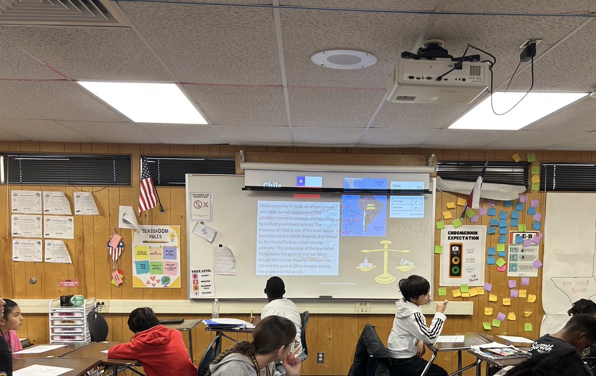 MsAguilar_SS's tweet photo. 6th grade SS determining the economic systems of countries in South America using text evidence 🤩 https://t.co/NEgYtD08v7