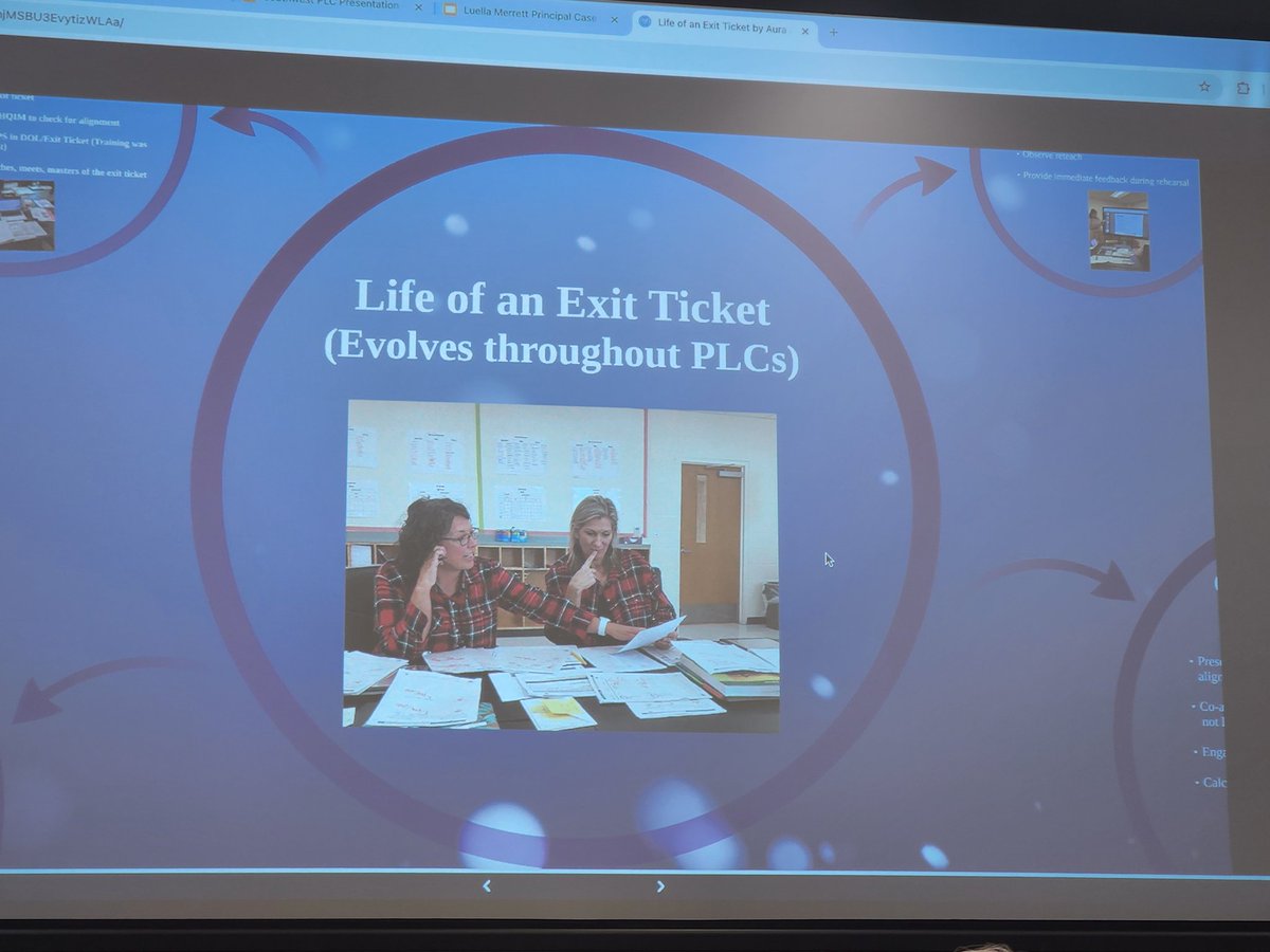 JonesLowanna's tweet photo. Data Tracking with Luella Merrett's principal, Mrs. Angel... our principals are learning to lead from one of their own. ##Lead4Success @FWISDPLI @CharlieGarciaFW @CC_Renteria https://t.co/qDFCvwgvCu