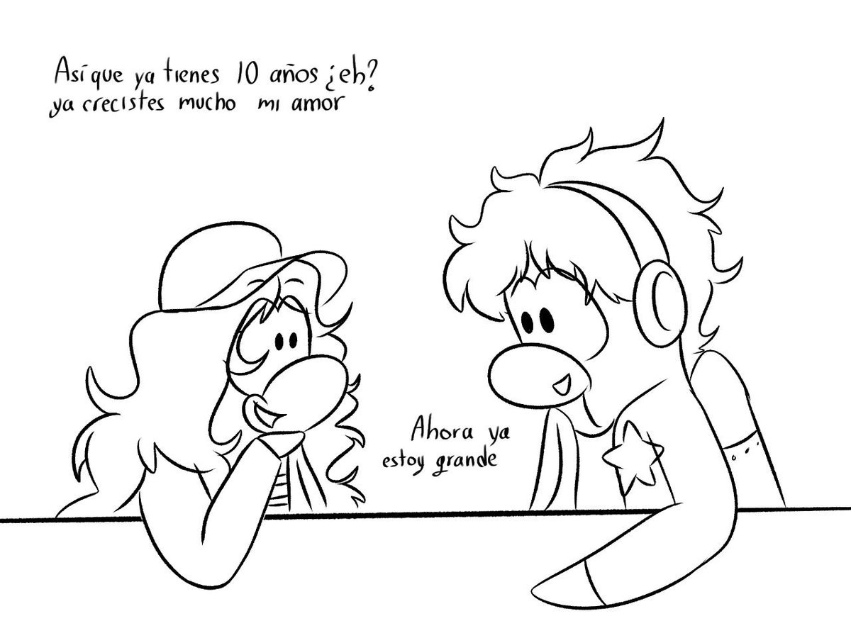 Kangu_teff's tweet photo. 🐧Principio del año 🐧 // 🐧 Ahora 🐧
.
.
#penguin #clubpenguin #art #ibisPaintX #paintoolsai #clubpenguinisland https://t.co/Ikupv8xT0Z