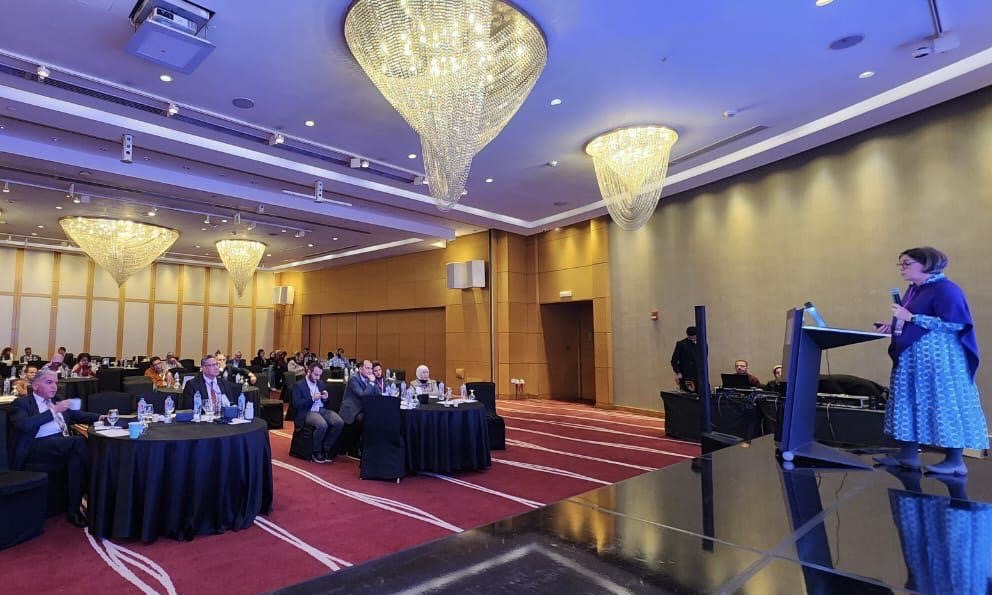 OvCancerDay's tweet image. We’re excited to share Frances Reid presenting the Every Woman Study™: Low- and Middle-Income Edition at the 2024 Cairo Journal Club / EGOS Meeting today!
#EvidenceToAction #NoWomanLeftBehind