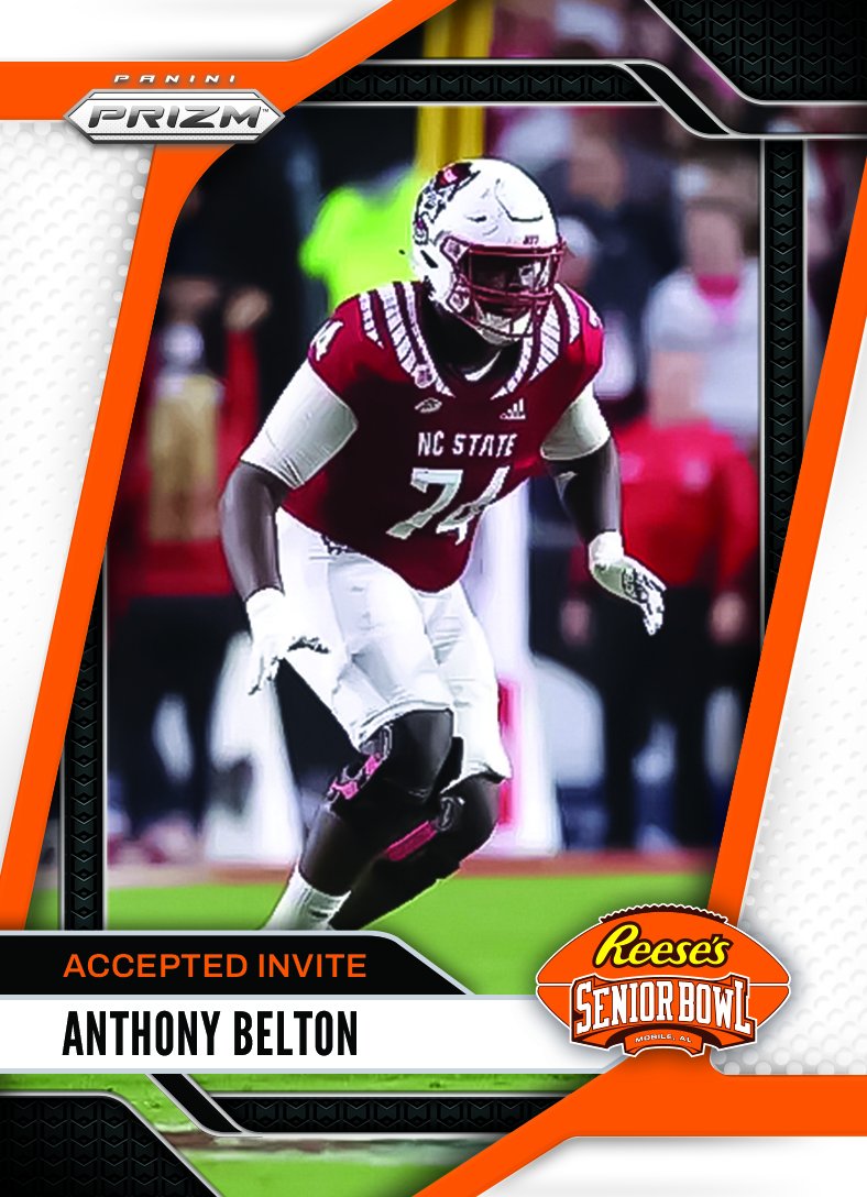 Reese's Senior Bowl (@seniorbowl) on Twitter photo OFFICIAL! OL Anthony Belton <a href="/BeltonAnthony/">Anthony“Escalade” Belton</a> from <a href="/PackFootball/">NC State Football</a> is heading to the 2025 Reese's Senior Bowl!!! 👏👏👏 #1Pack1Goal #BestOfTheBest #TheDraftStartsInMOBILE™️
@JimNagy_SB <a href="/PaniniAmerica/">Panini America</a> #RatedRookie OFFICIAL! OL Anthony Belton <a href="/BeltonAnthony/">Anthony“Escalade” Belton</a> from <a href="/PackFootball/">NC State Football</a> is heading to the 2025 Reese's Senior Bowl!!! 👏👏👏 #1Pack1Goal #BestOfTheBest #TheDraftStartsInMOBILE™️
@JimNagy_SB <a href="/PaniniAmerica/">Panini America</a> #RatedRookie