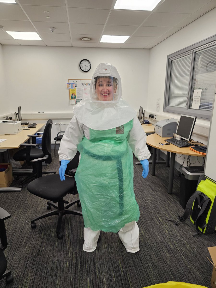 jessica_rousen's tweet photo. Donning and Doffing for Red and Amber PPE.
Time consuming to put on but worth it.
@WelshAmbulance #CharuChick #charulife https://t.co/XX4Cr6f6an
