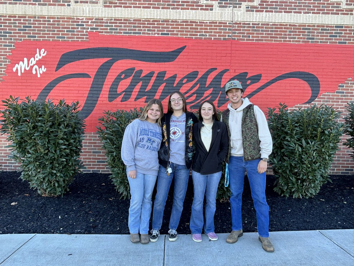 Good luck to the Meats Evaluation CDE team who are competing at the <a href="/tnffa/">Tennessee FFA</a> state contest today! <a href="/RiverdaleHighTN/">Riverdale HS</a> <a href="/RiverdaleFFA/">Riverdale FFA</a> <a href="/RuCoCTE/">RuCo CTE</a>