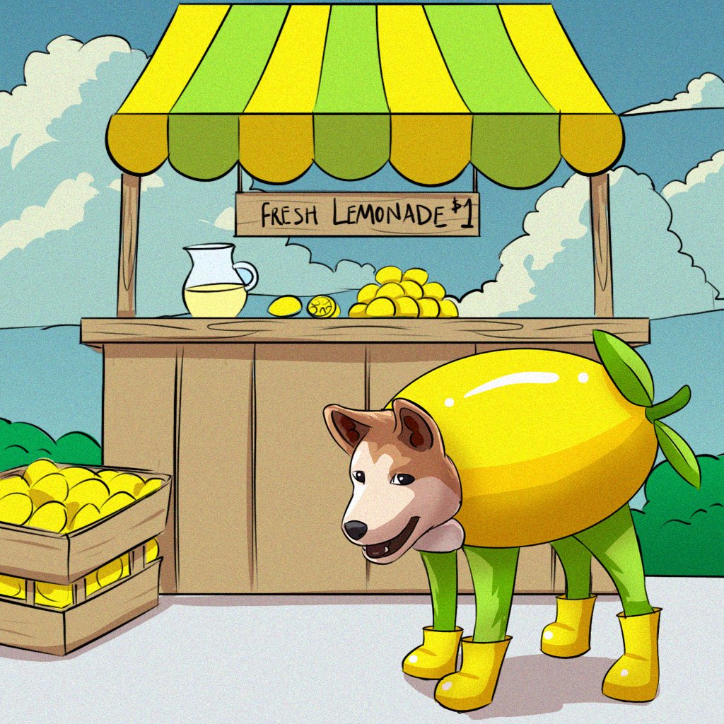 When life gives you lemons, make lemonade.

🐕🍋